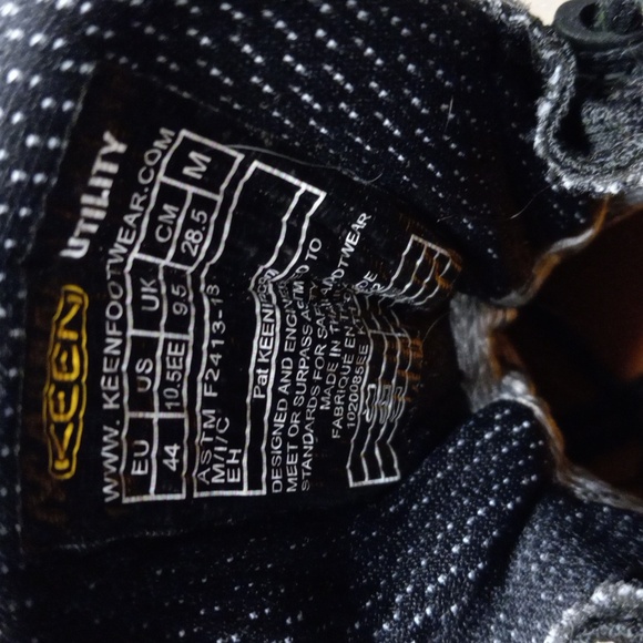 KEEN. DRY WATERPROOF KEY-TECH Hard-Toe Utility Boots - Picture 9 of 15